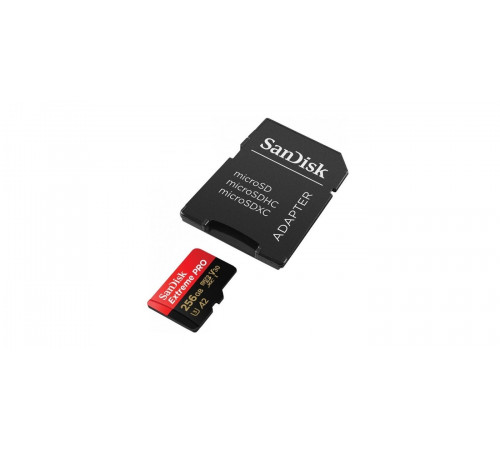 Карта памяти microSDXC 256GB SanDisk Class 10 UHS-I A2 C10 V30 U3 Extreme Pro