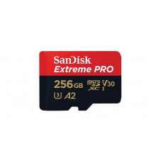 Карта памяти microSDXC 256GB SanDisk Class 10 UHS-I A2 C10 V30 U3 Extreme Pro