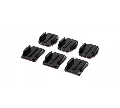 Набор плоских и изогнутых клеящихся платформ GoPro Flat + Curved Adhesive Mounts